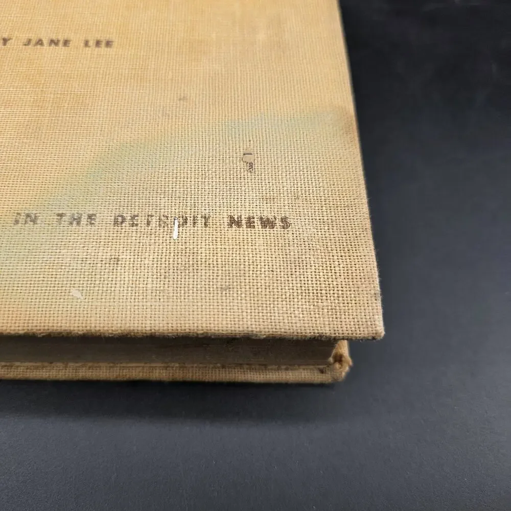 The Heart Speaks Plain Jane Lee 1949 Signed Hardcover Letters of Life Experience